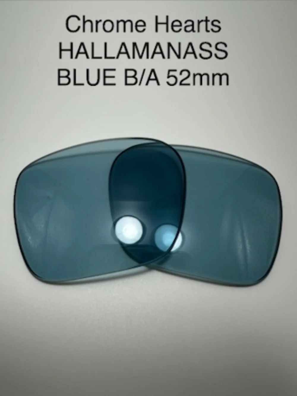 Factory Replacement Lenses for Chrome Hearts HALLAMANASS Sunglasses